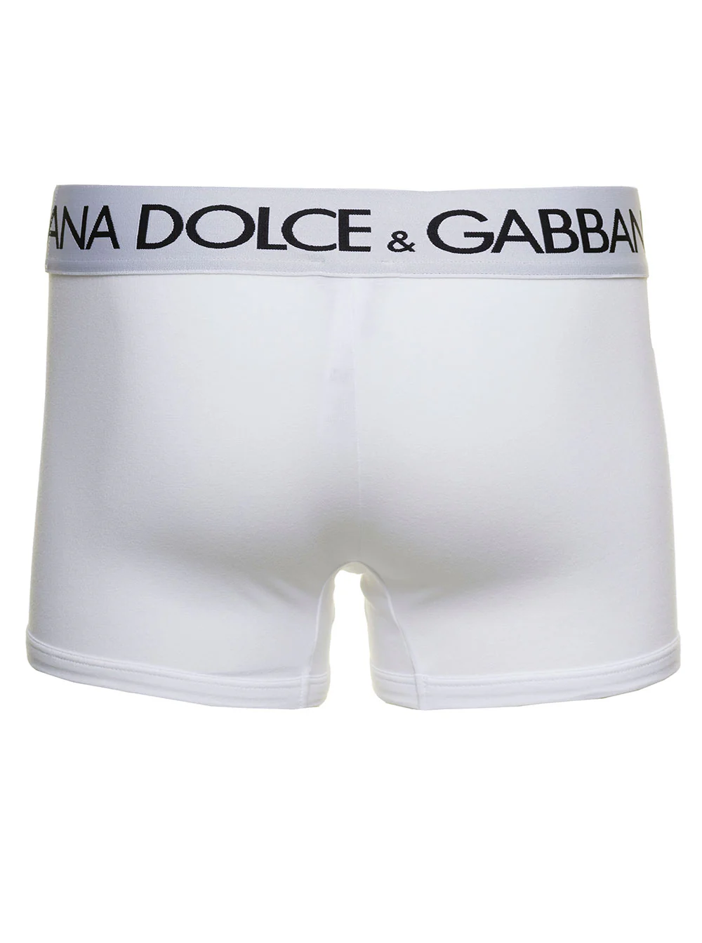 Calcinha Boxer Regular Branca Dolce & Gabbana
