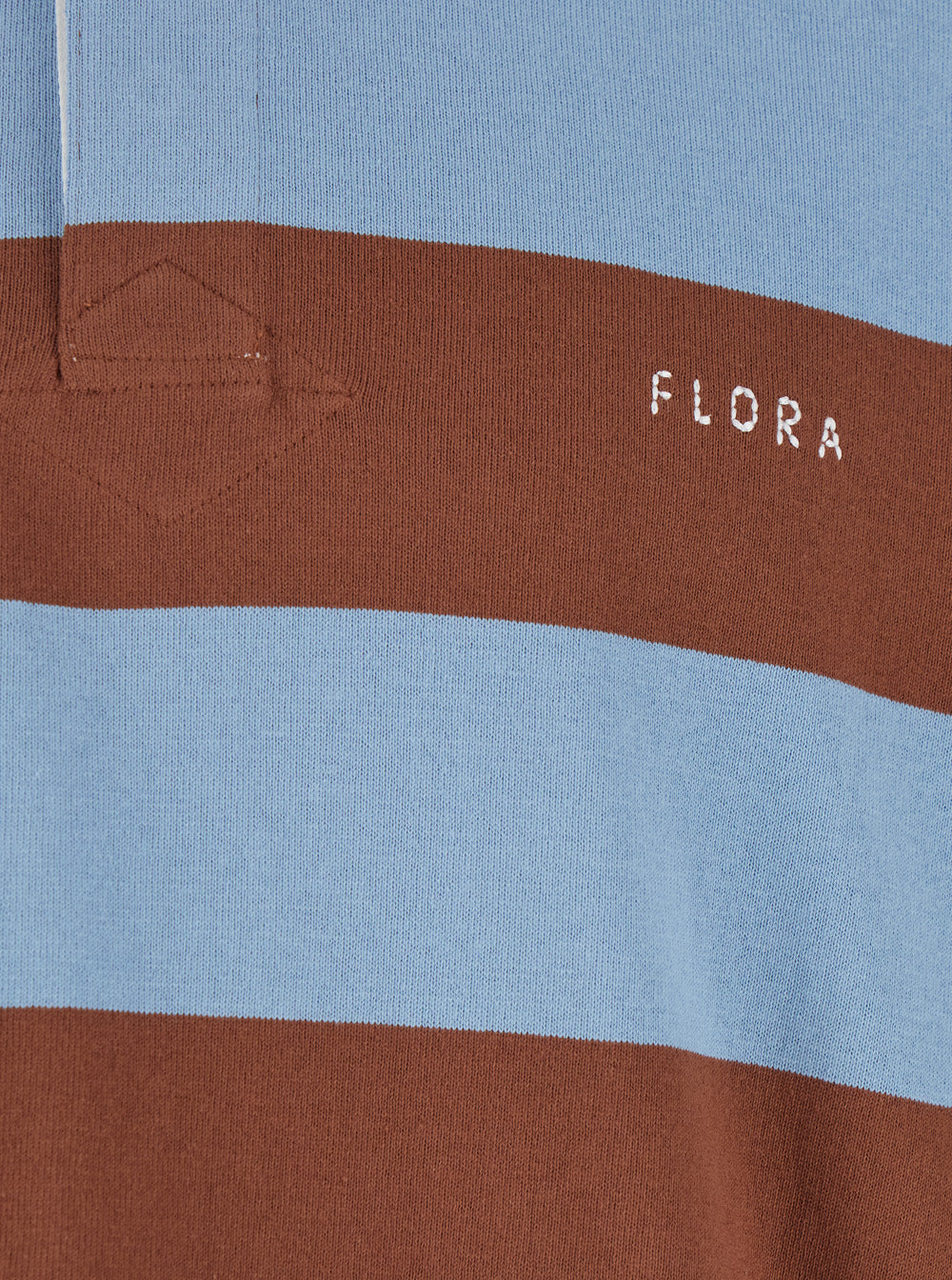 Camisola Polo Multicolor After Pray com Letras de Logotipo na Frente e Motivo Listrado em Todo o Tecido em Camisetas de Homem