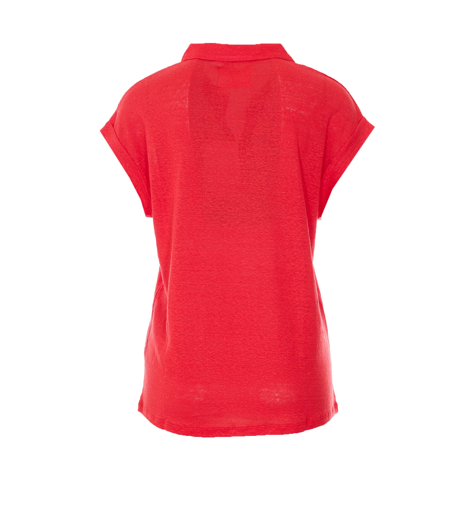 Camisetas e Polos Not Shy Vermelho Linho