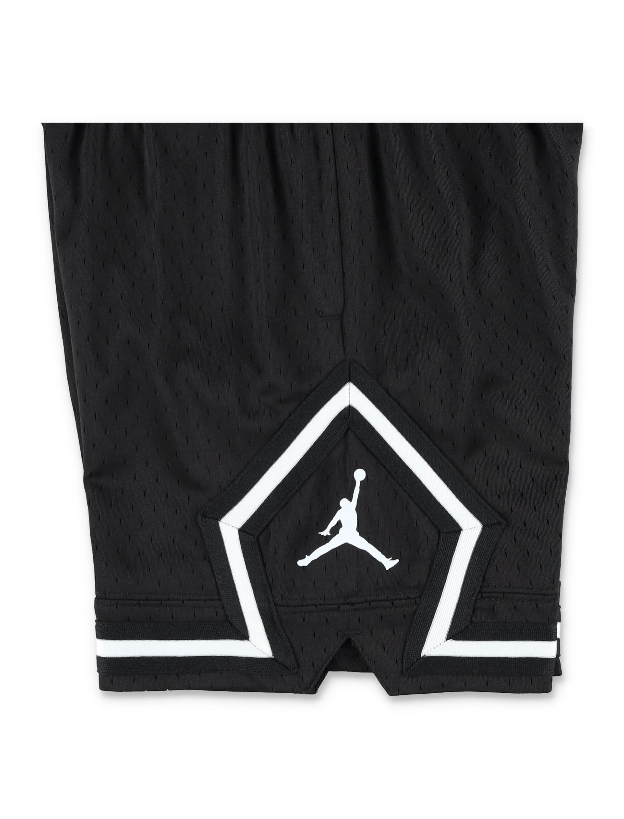 Calças Curtas Nike Jordan Sport Kids Dri-Fit Pretas Poliéster