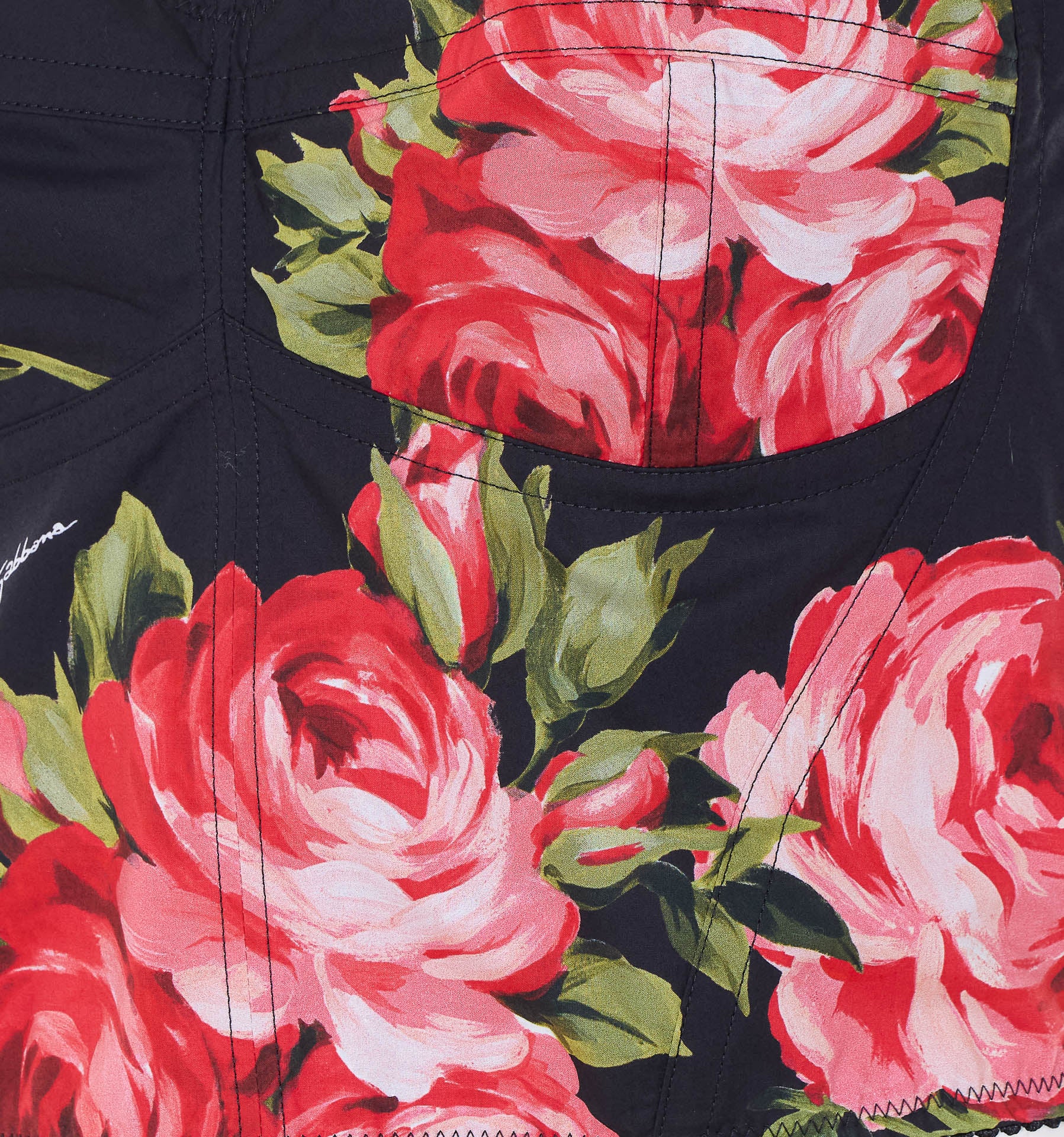 Top Preto de Algodão Dolce & Gabbana