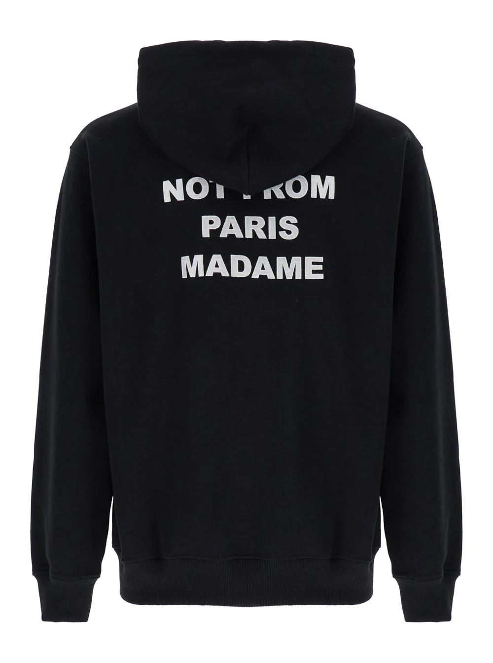 Sweatshirt com Capuz DRÔLE DE MONSIEUR com Logotipo em Algodão Preto para Homens Sweatshirts Sweatshirt com Capuz DRÔLE DE MONSIEUR com Logotipo em Algodão Preto para Homens Sweatshirts