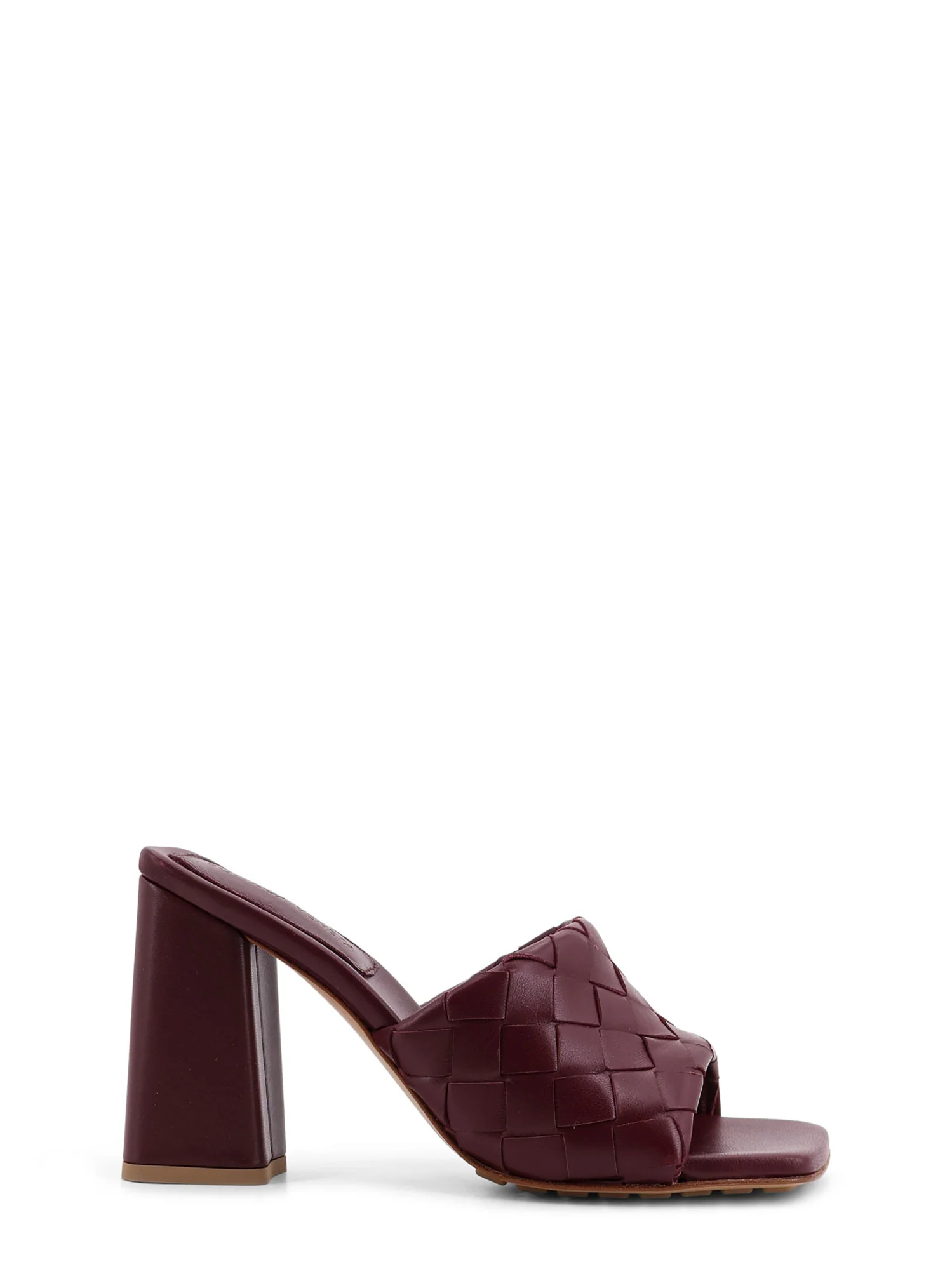 Sandalhas Bottega Veneta Vermelhas Pelle