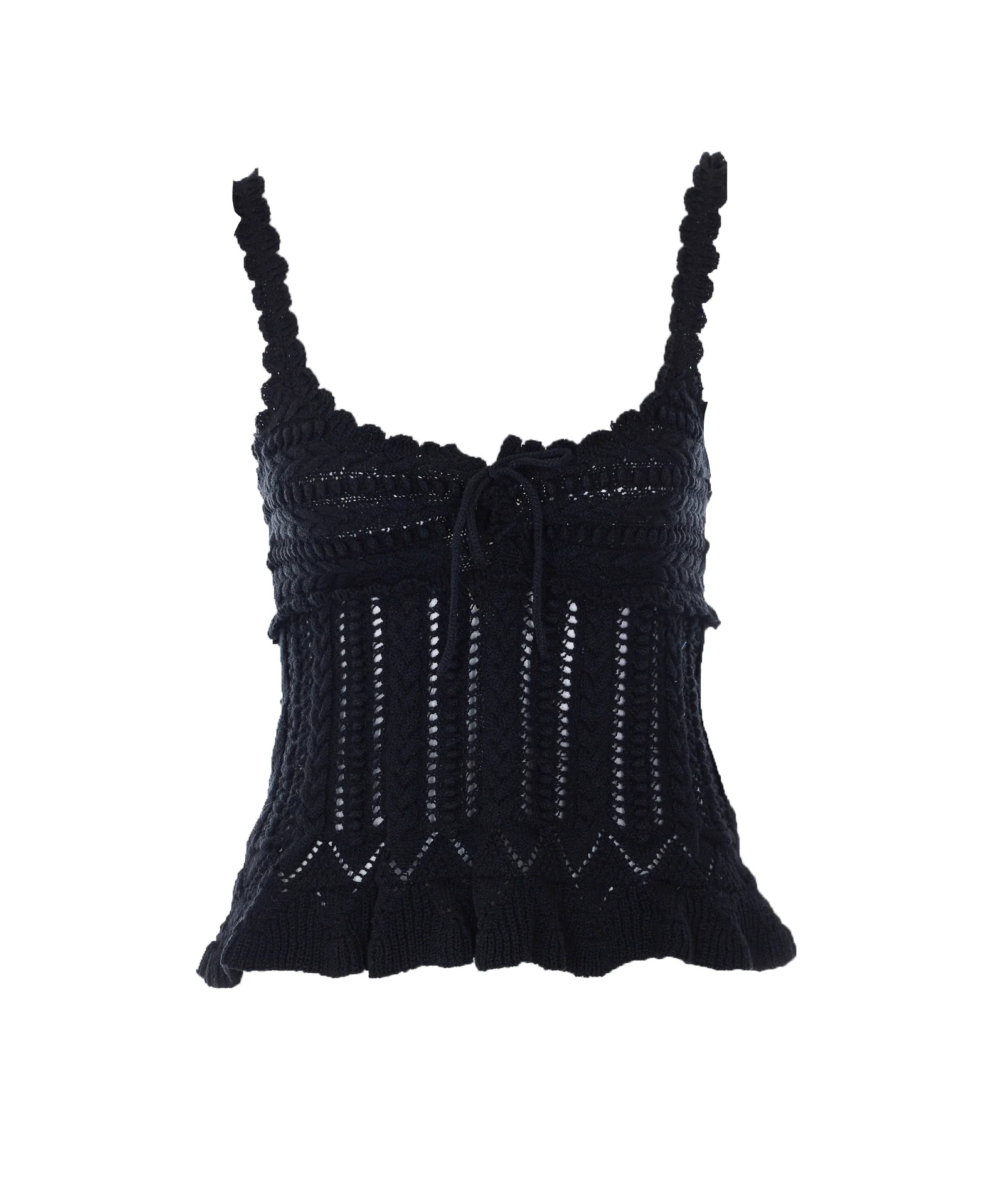 Top Preto de Algodão Isabel Marant Etoile