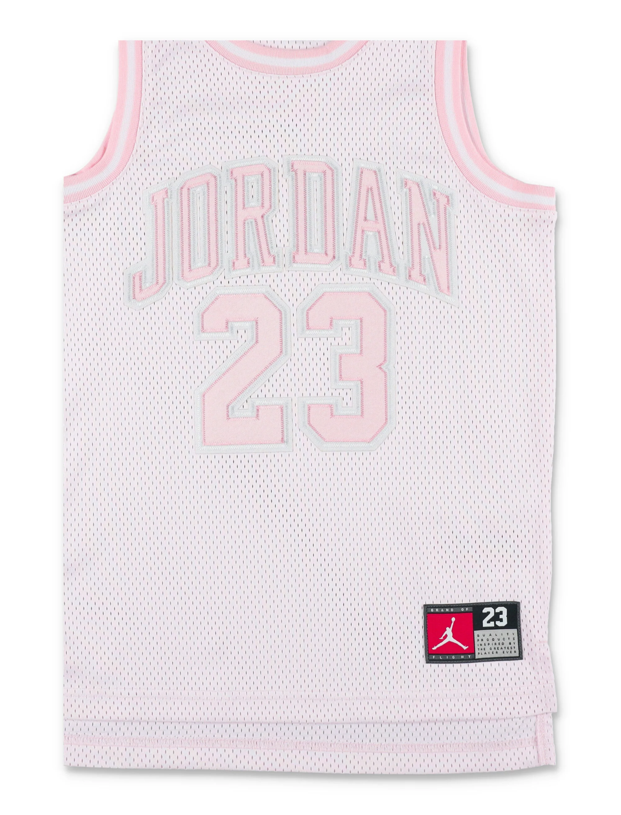 Camiseta Feminina Nike Jordan 23 Michael Rosa Poliéster Tank