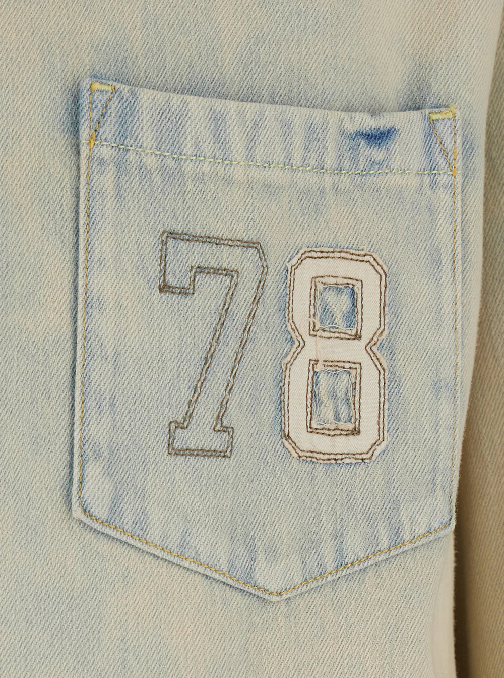 Jaqueta Denim Ml Dourada Com Fechamento Frontal e Bolsos de Algodão para Mulheres Roupas Leves