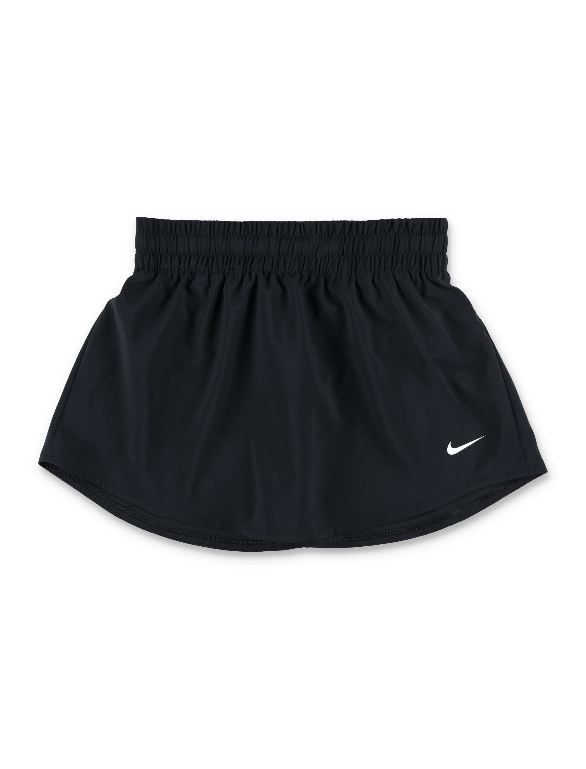 Nike Skort Dri-Fit para Meninas, Saia de Poliéster Preto