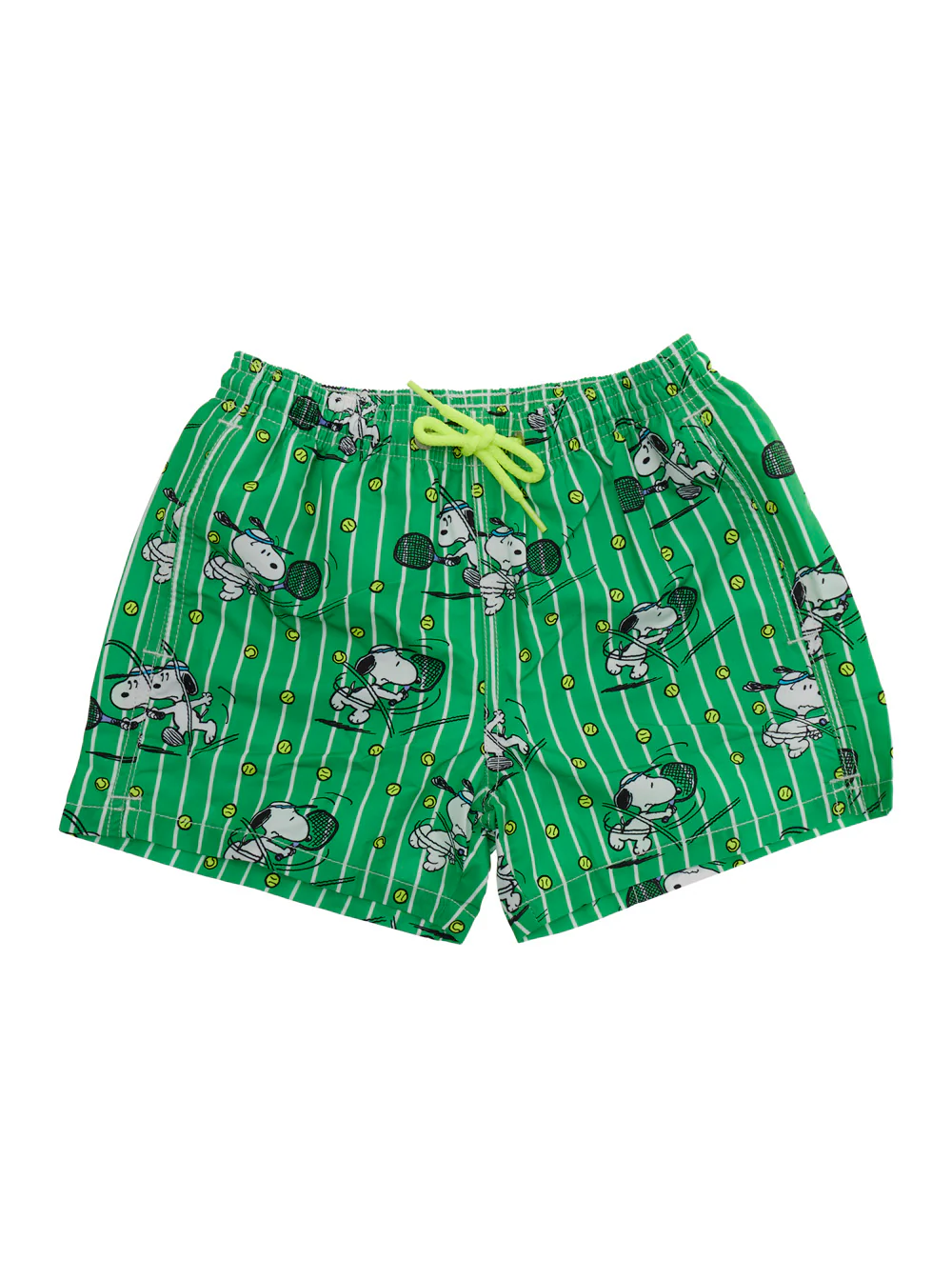 Biquíni Infantil Mc2 Saint Barth JEAN - SNOOPY TENNIS DOUBLE STRIPES Verde