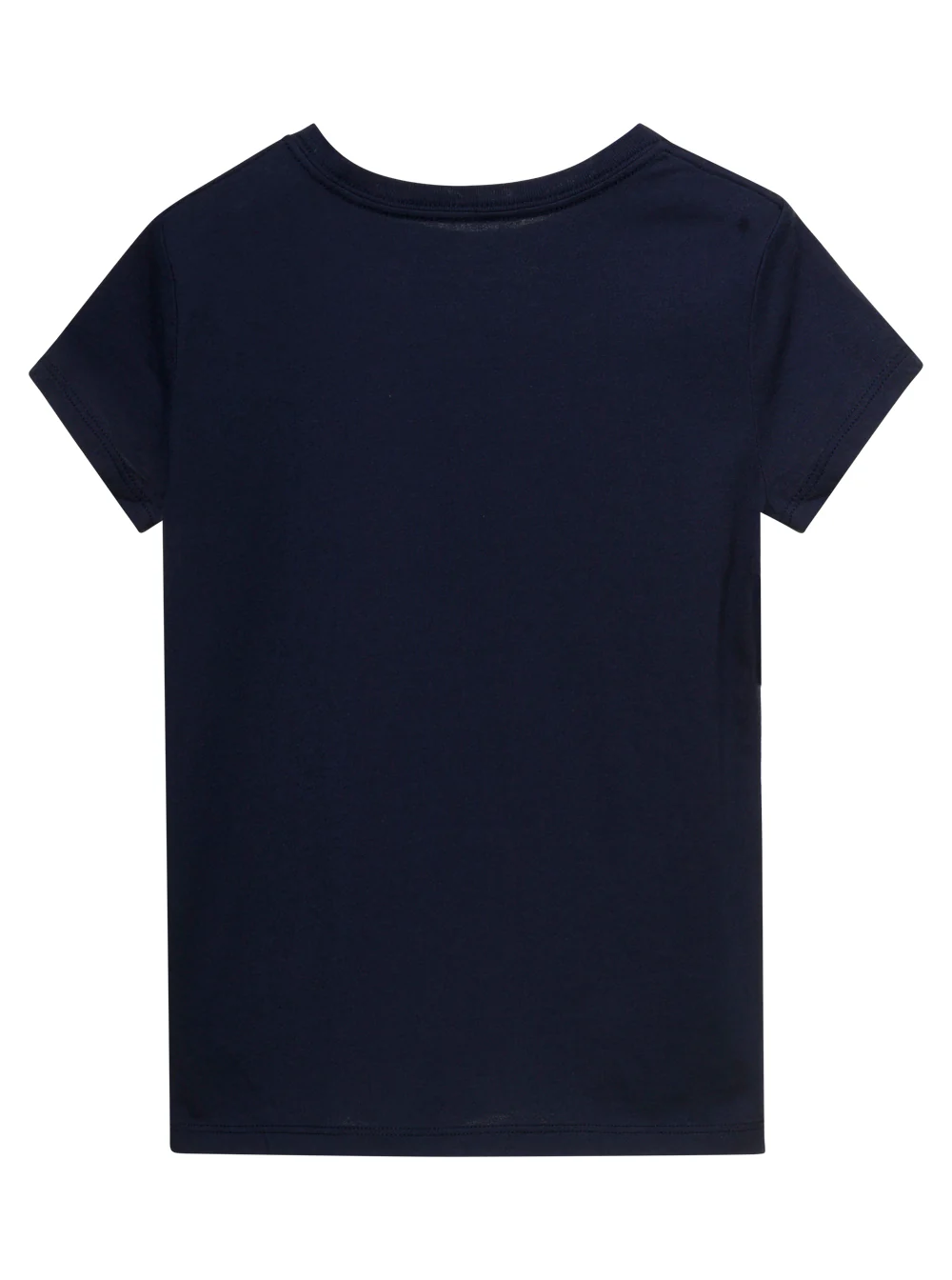 Camiseta Infantil Polo Ralph Lauren Azul com Estampa de Urso de Pelúcia de Algodão Menina Camisetas e Camisetas Polo