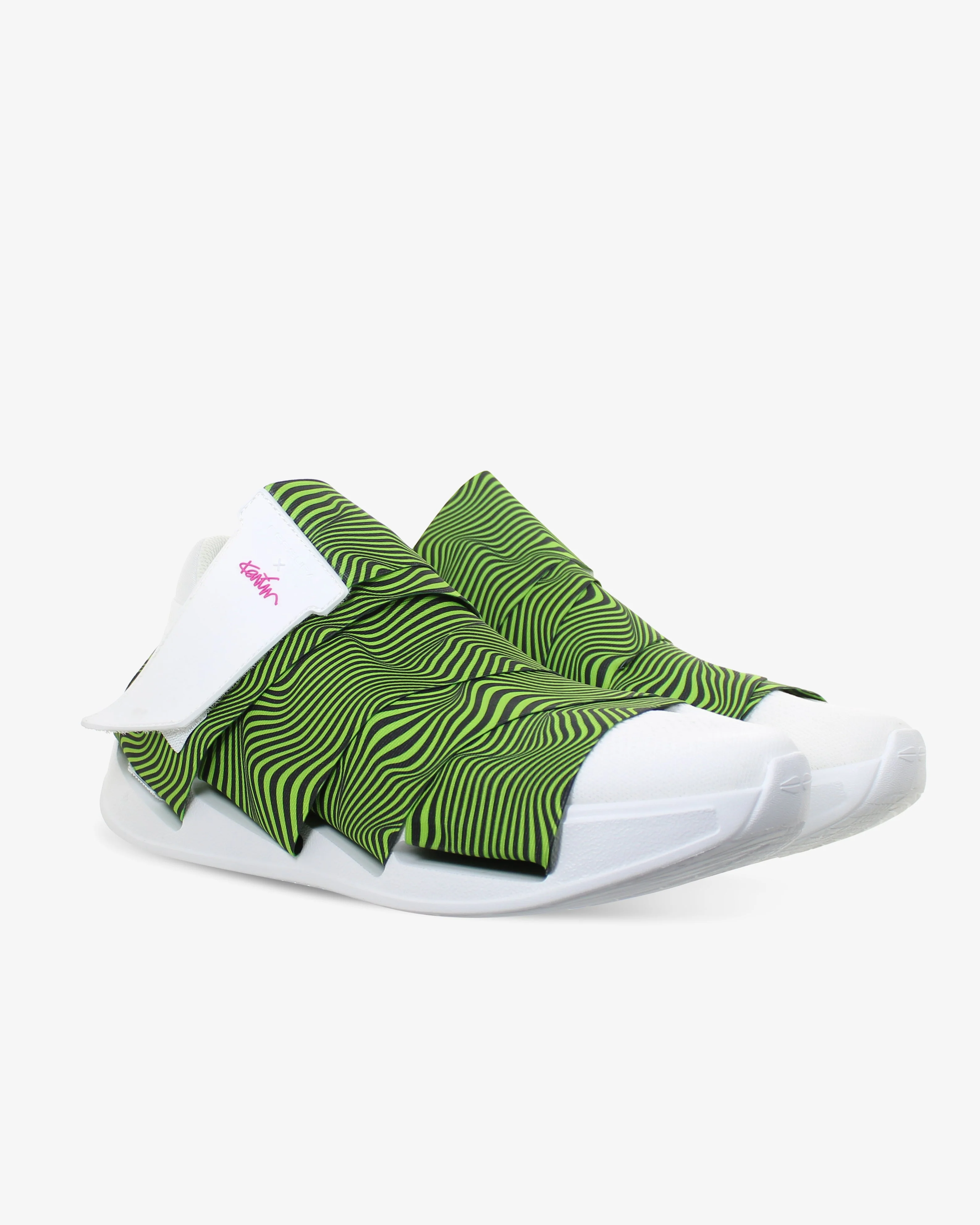 Sapato Fessura Italia Change - Edição Limitada Karim Rashid 04 Verde Sneakers do Dia a Dia