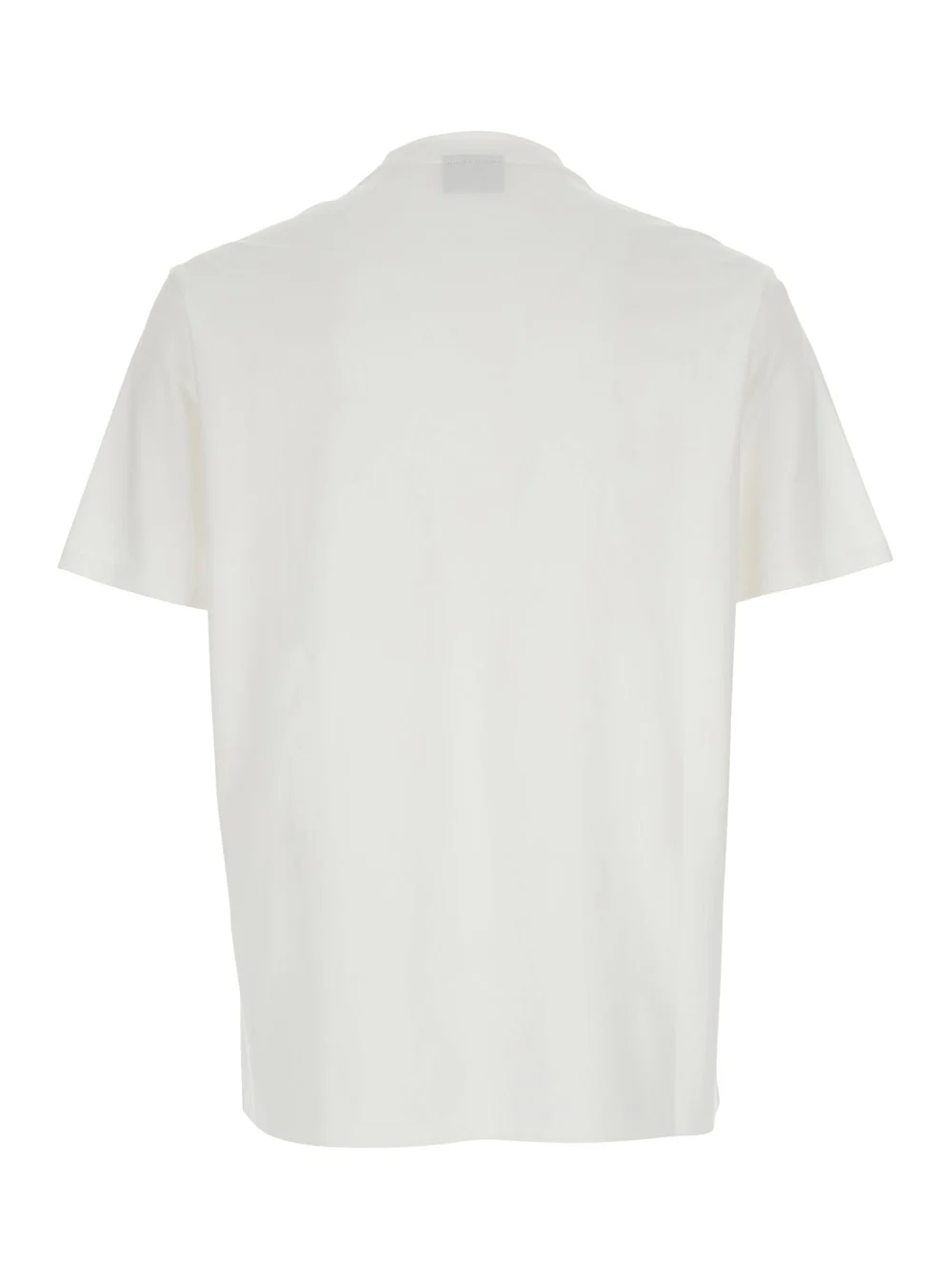 Camiseta Emporio Armani Branca com Gola Redonda e Logotipo na Frente em Algodão para Homens Camisetas e Camisolas Polo Camiseta Emporio Armani Branca com Gola Redonda e Logotipo na Frente em Algodão para Homens Camisetas e Camisolas Polo
