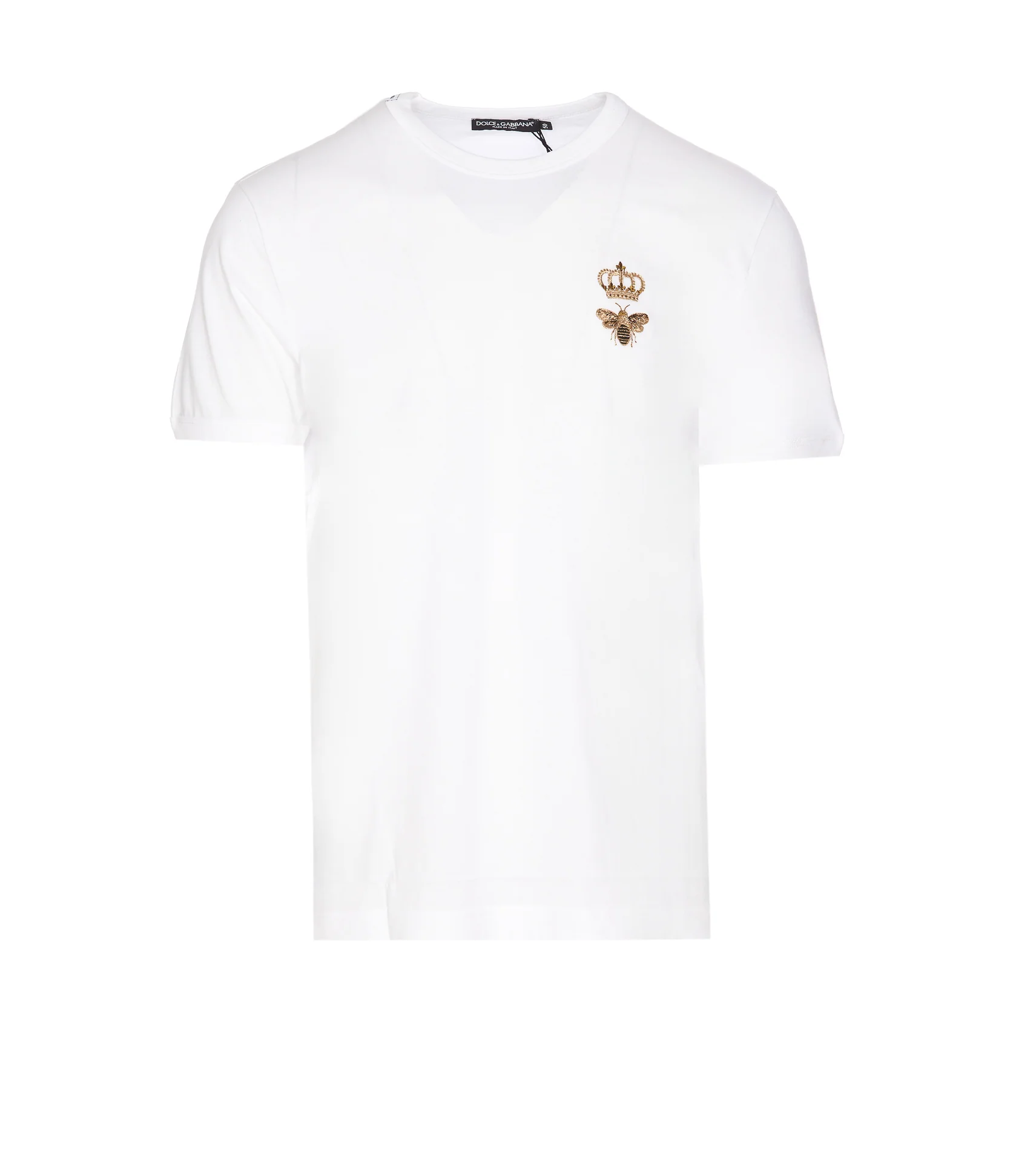 Camisetas e Polos Dolce & Gabbana Brancas de Algodão