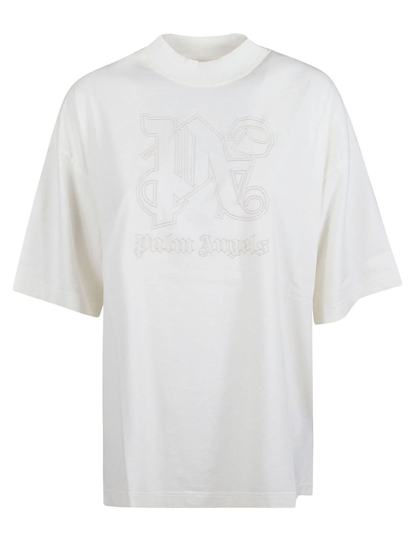Palm Angels PWAA017R24JER0010303 Bianco Maglieria Palm Angels PWAA017R24JER0010303 Bianco Maglieria
