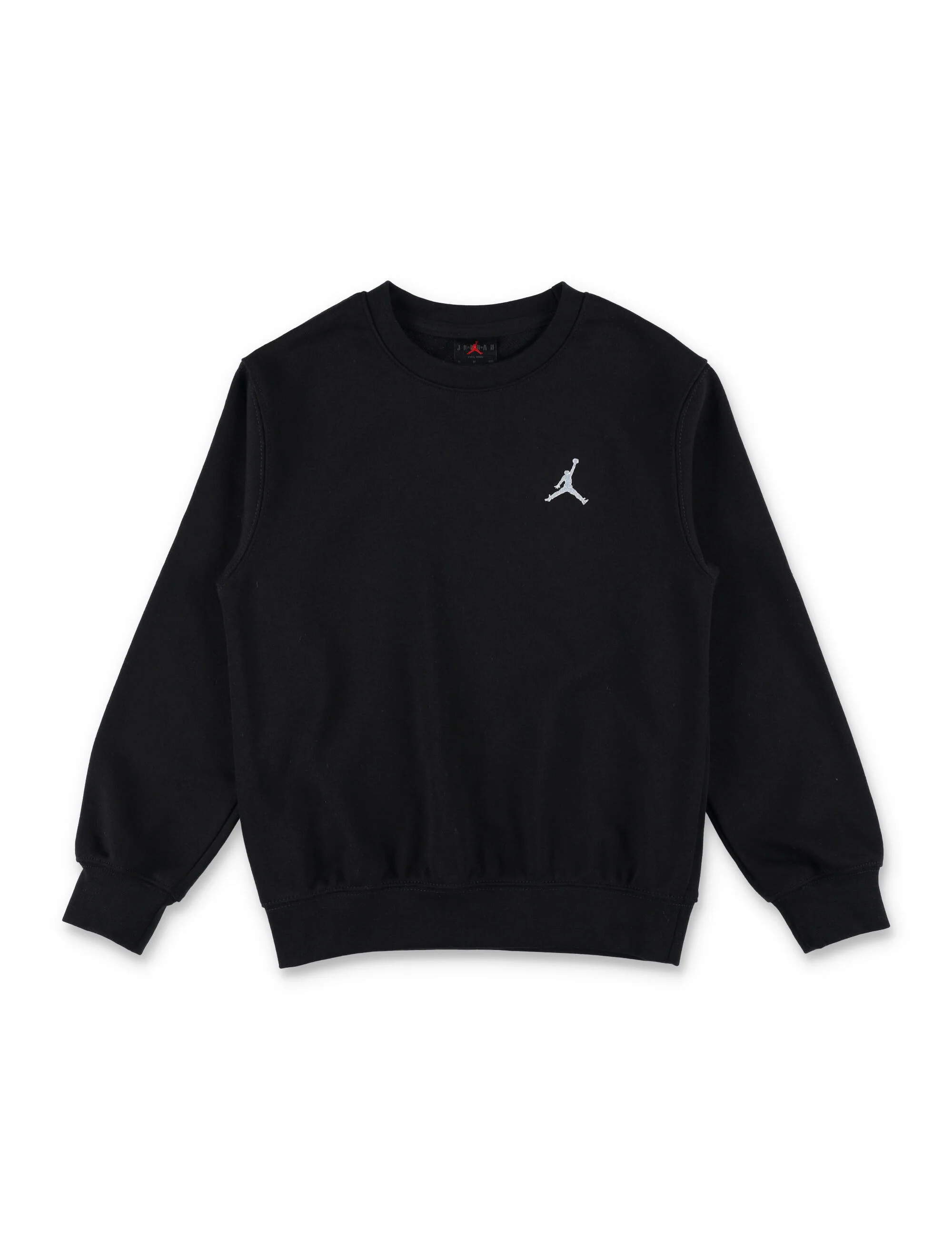 Camisola de Moletom com Logotipo Nike Jordan Preto para Crianças de Algodão