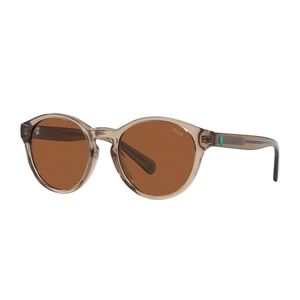 Óculos de Sol Polo Ralph Lauren Kids Pp9505u Linea The Earth Marrom Bio-acetato
