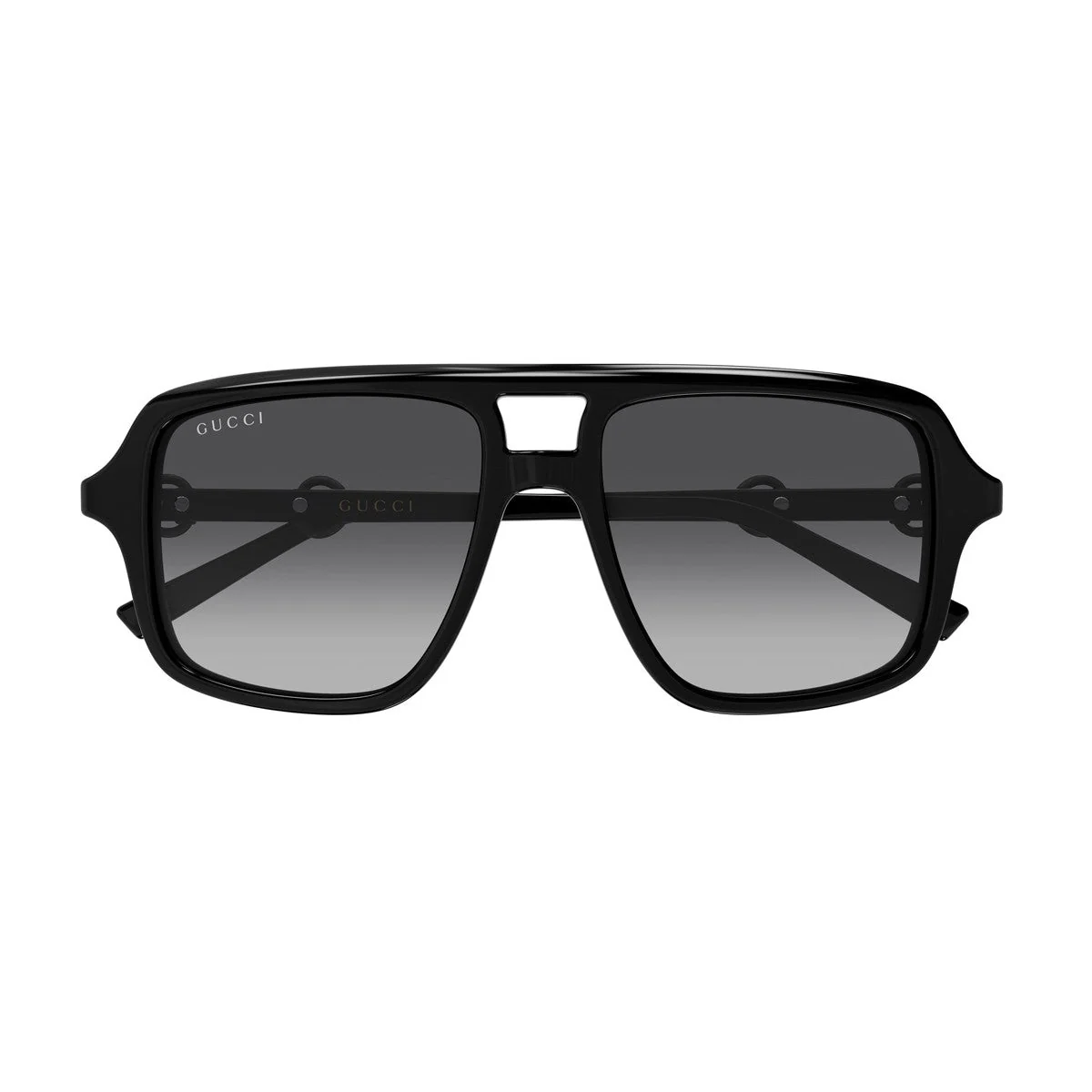 Óculos de Sol Gucci Gg2052s Linea Sign Preto Acetato Reciclado